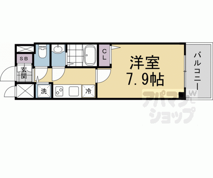 【ファステート京都洛南エリーゼ】間取