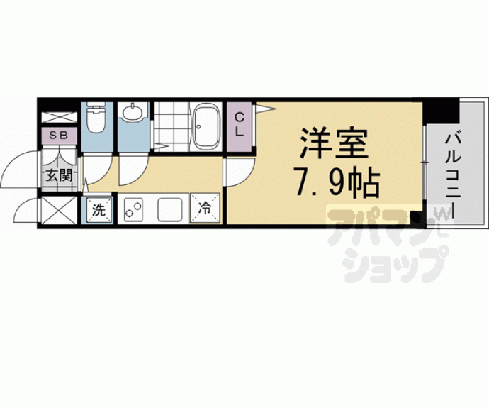 【ファステート京都洛南エリーゼ】間取