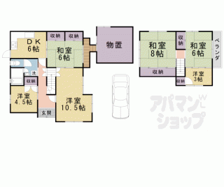 【比叡平３丁目貸家】