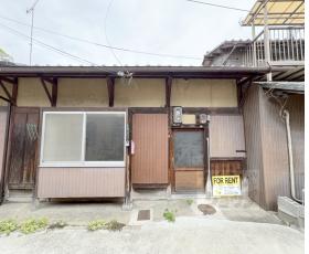 上京区東柳町貸家：間取図