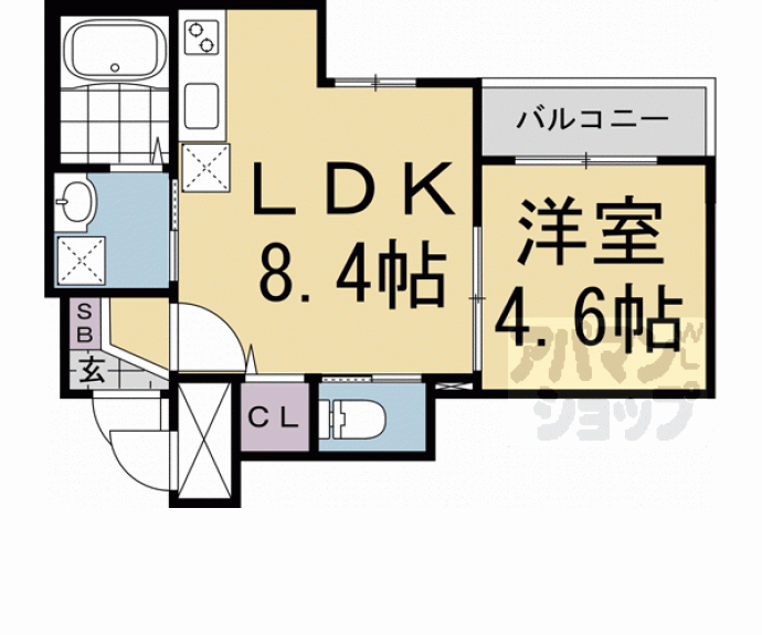 【センチュリー嵯峨嵐山】間取