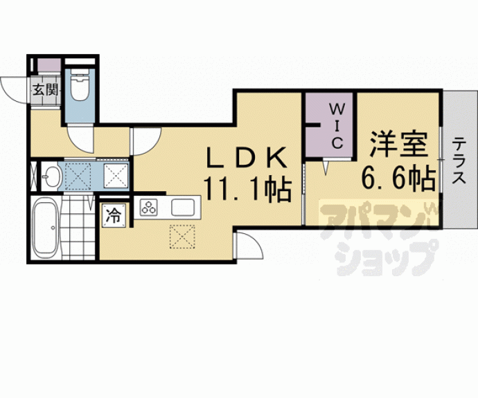 【ＬＥＧＡＬＯ伏見】間取
