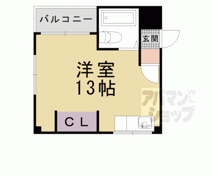 【大津クリエイトマンション】間取