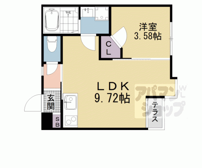 【Ｐｏｒｔｏｆｉｎｏ六地蔵】間取