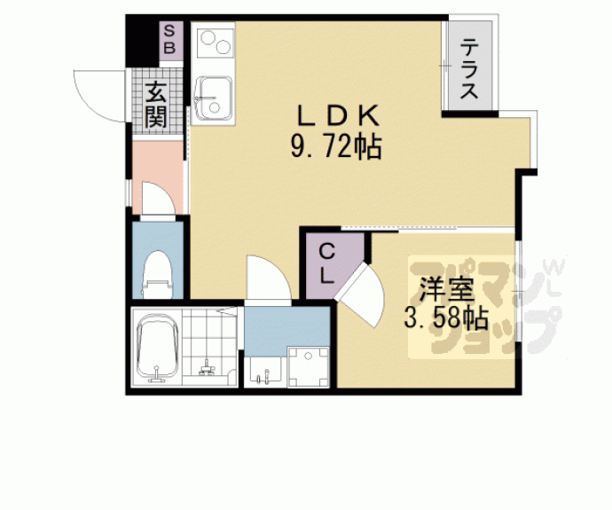 【Ｐｏｒｔｏｆｉｎｏ六地蔵】間取