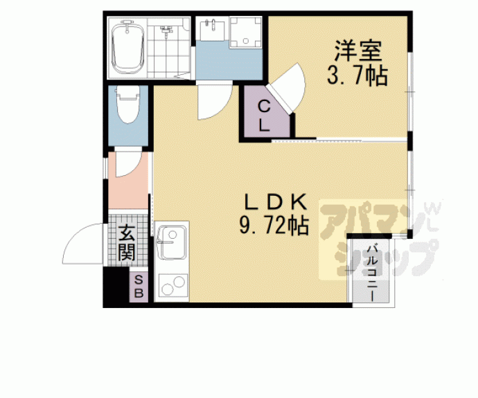 【Ｐｏｒｔｏｆｉｎｏ六地蔵】間取