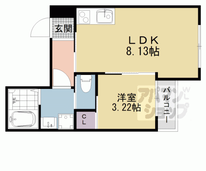 【Ｐｏｒｔｏｆｉｎｏ六地蔵】間取