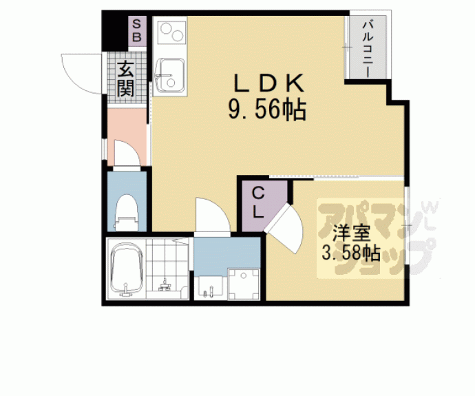 【Ｐｏｒｔｏｆｉｎｏ六地蔵】間取