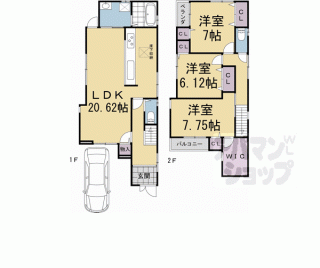 【久我御旅町貸家】