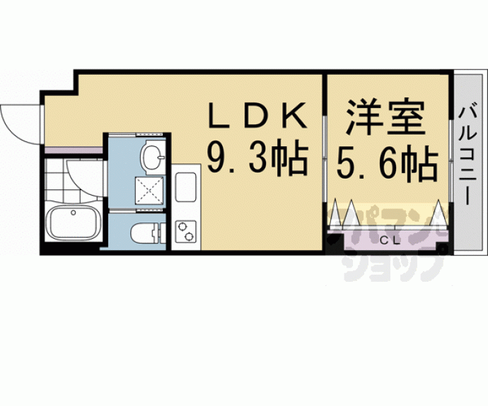 【ソフィア墨染駅前】間取