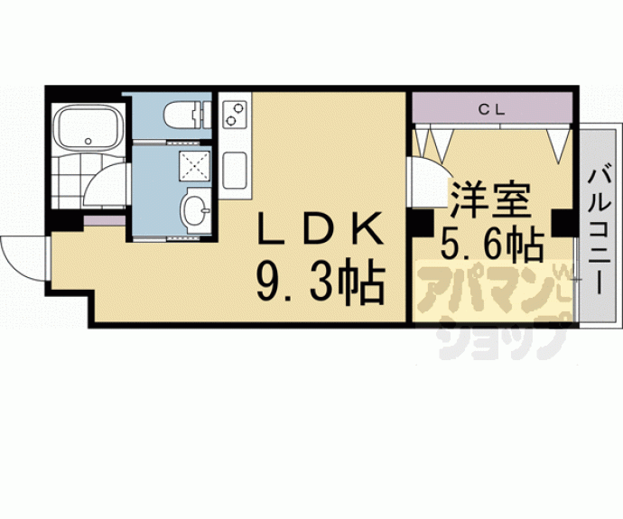 【ソフィア墨染駅前】間取