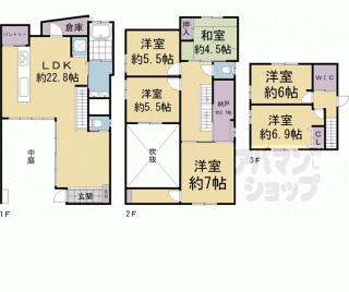 【松ケ崎修理式町１６－２戸建て】