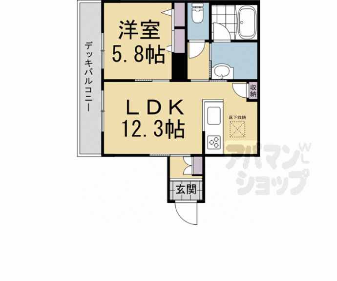 【レラトア上賀茂】間取