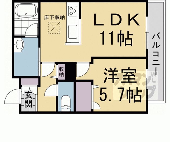 【レラトア上賀茂】間取