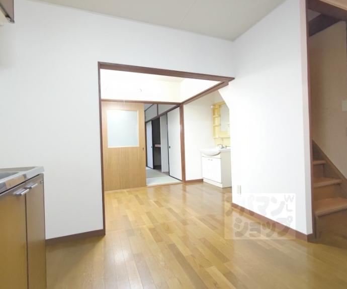 【梅津罧原町貸家　東から１軒目】間取