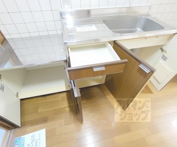 【梅津罧原町貸家　東から１軒目】間取