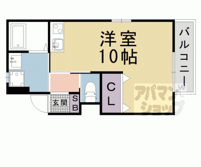 【ラヴィータⅡ】間取
