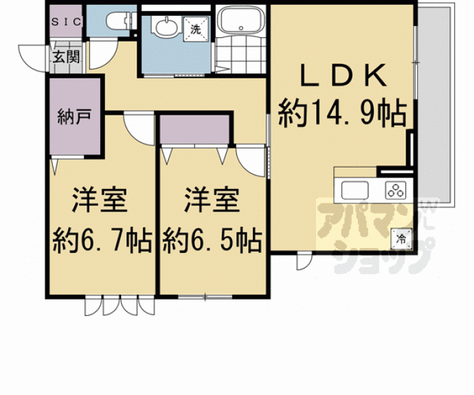 【西桜館】間取