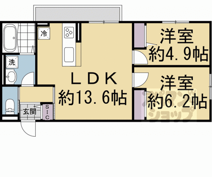 【西桜館】間取