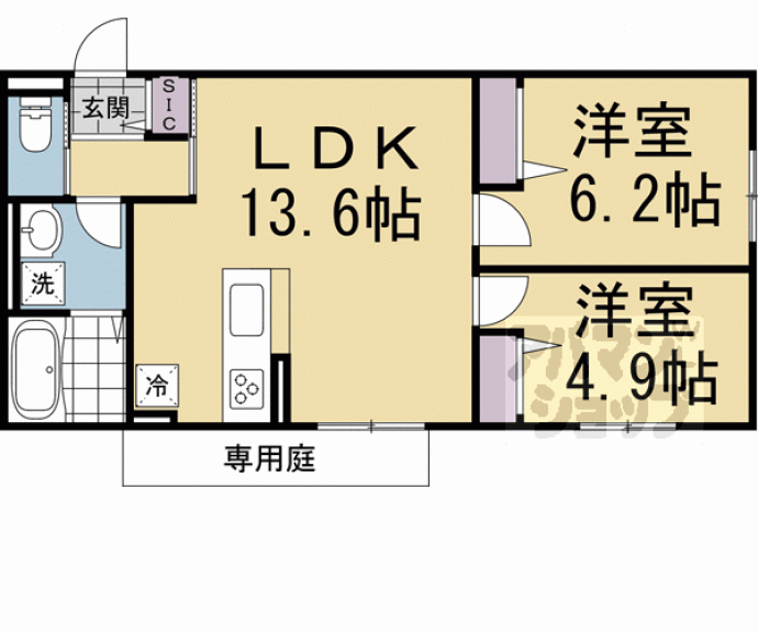 【西桜館】間取