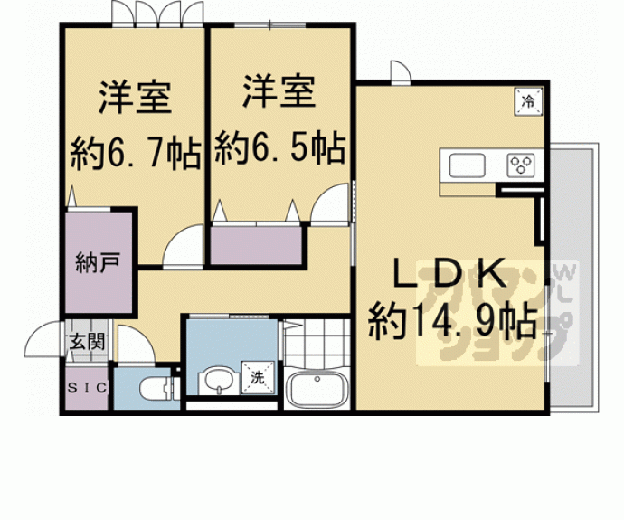 【西桜館】間取