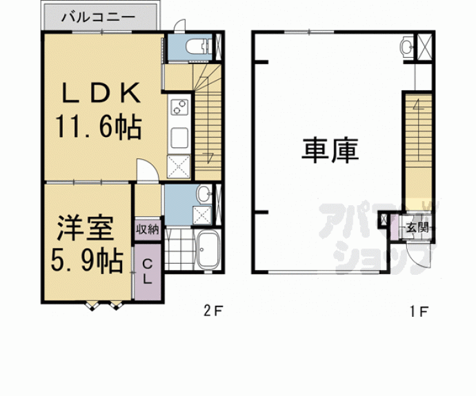 【ＧＡＲＡＸＩＡ】間取