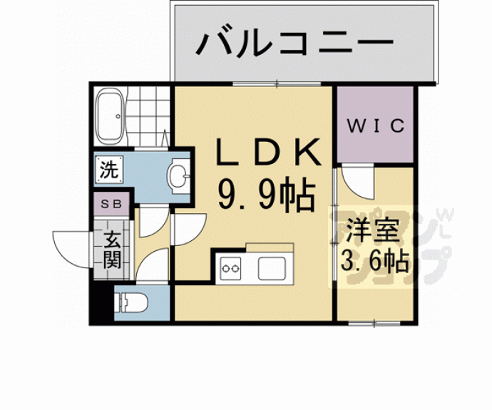 【一乗寺北大丸町計画】間取