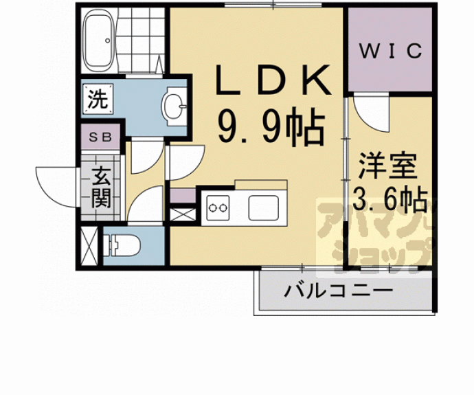 【一乗寺北大丸町計画】間取