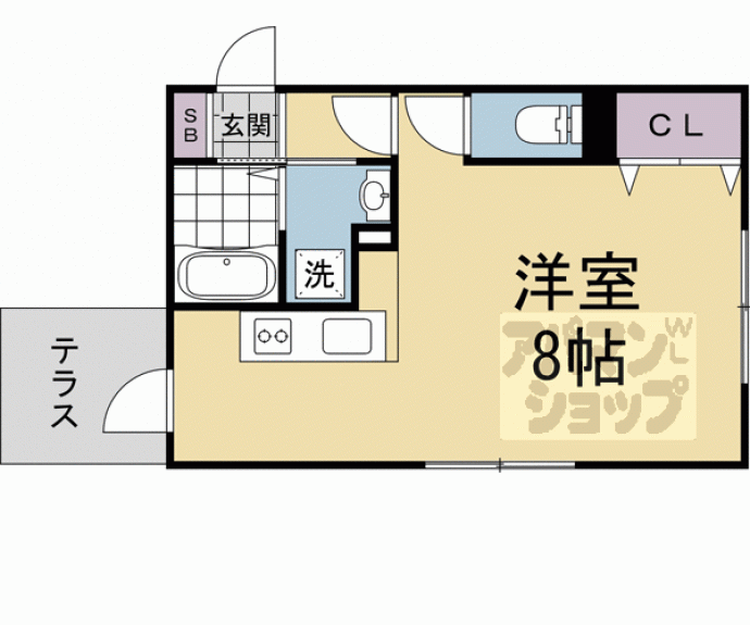 【一乗寺北大丸町計画】間取