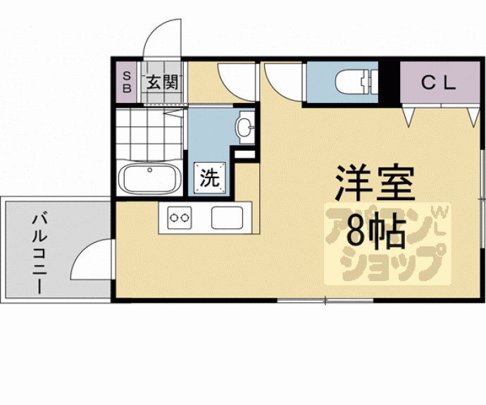 【一乗寺北大丸町計画】間取