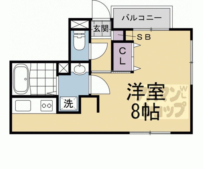 【一乗寺北大丸町計画】間取