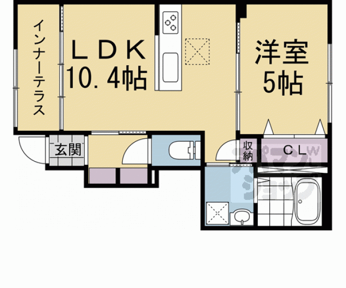 【リヴィエール壬生】間取