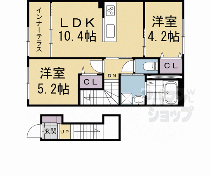 【リヴィエール壬生】間取