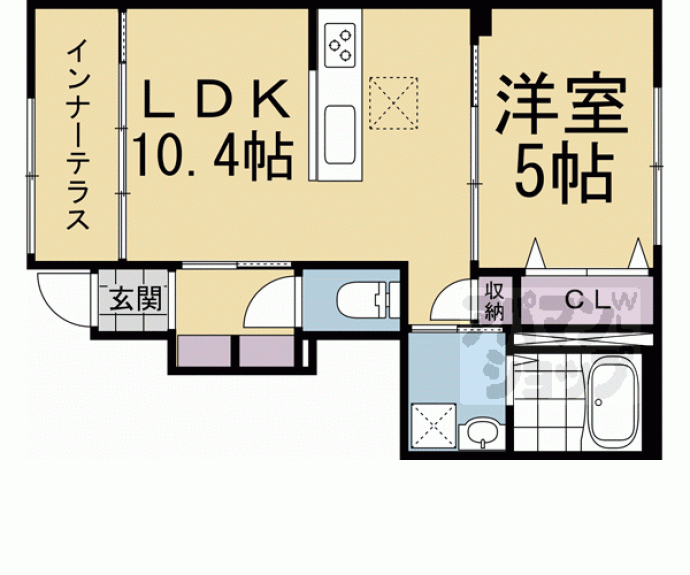 【リヴィエール壬生】間取