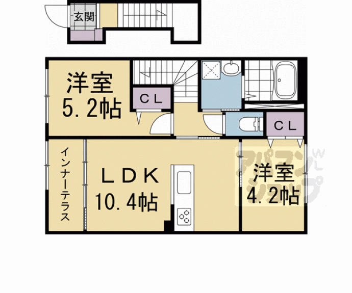 【リヴィエール壬生】間取