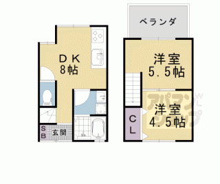 【朝日が丘１丁目テラスハウス】