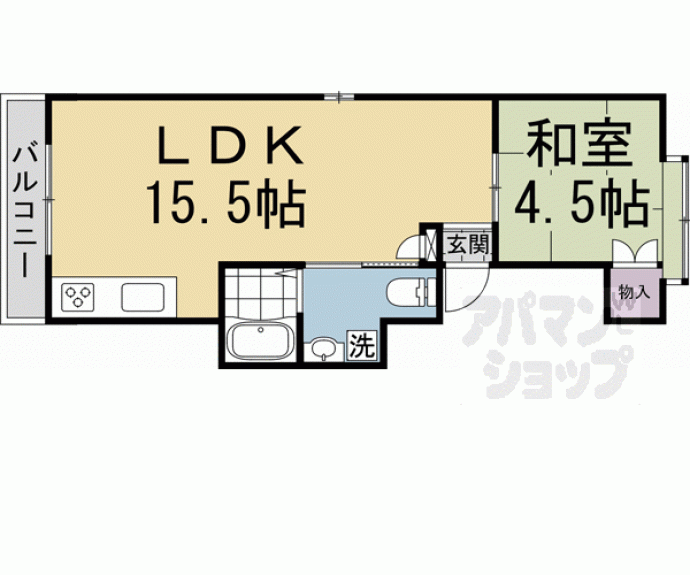 【ｌｅ　ｃｉｅｌ　ｒｏｕｇｅ】間取