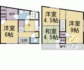 【西京極南方町３３貸家Ｅａｓｔ】