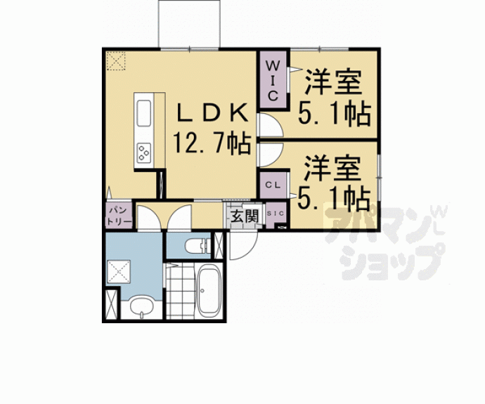 【ＧＲＡＭＭ桃山筑前】間取