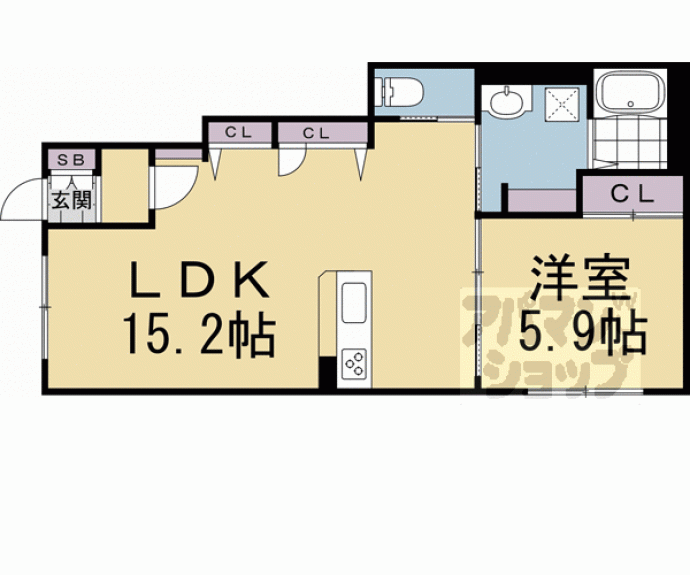 【アフィットココレ】間取