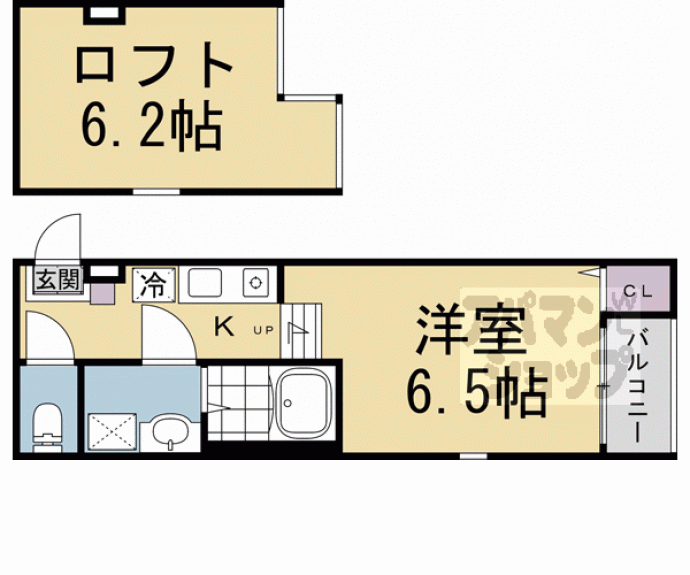 【ハーモニーテラス深草佐野屋敷町】間取