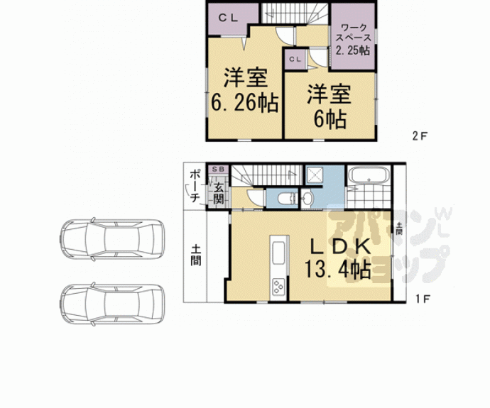 【Fiori上賀茂】間取