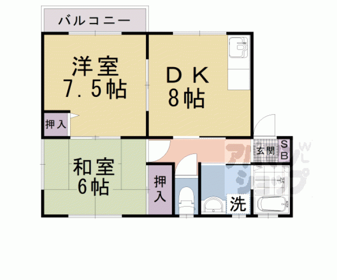 【アルシオネ・セタ】間取