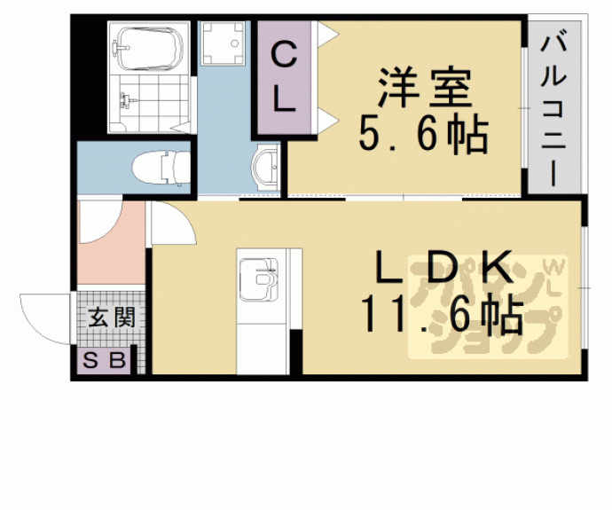 【クローバー】間取