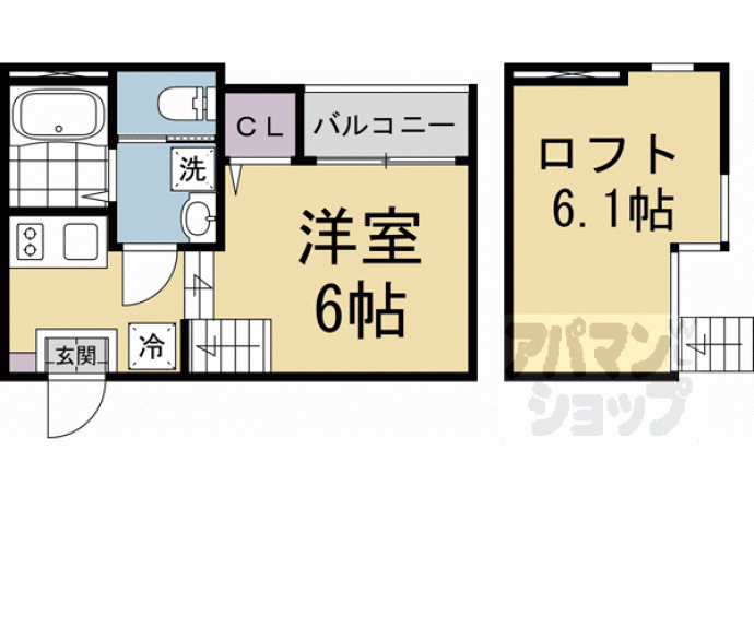 【仮称）桃山町西町】間取