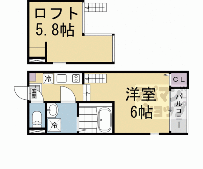 【仮称）桃山町西町】間取