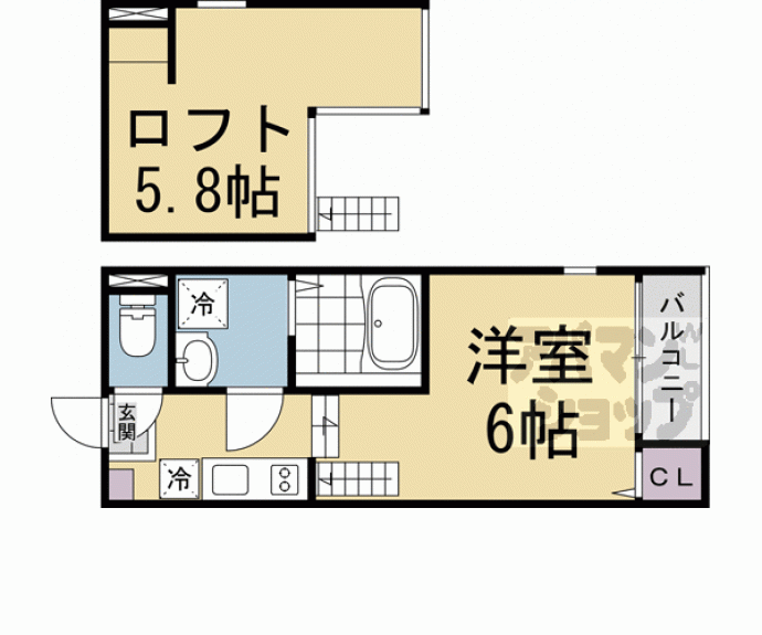 【仮称)桃山町西町】間取