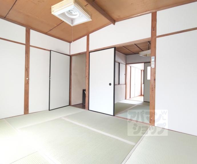 【嵯峨野清水町８－６３貸家】間取