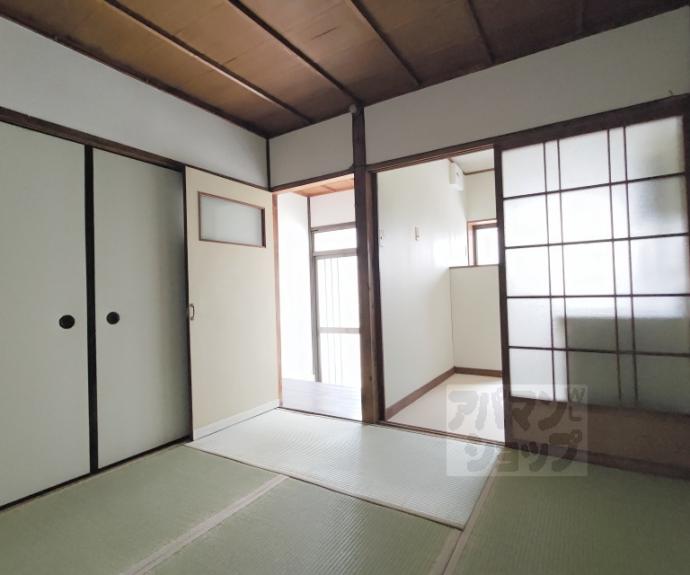 【嵯峨野清水町８－６３貸家】間取