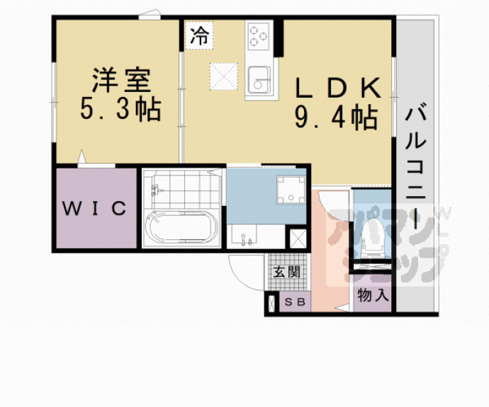 【仮称)厨子奥若林町新築マンション】間取